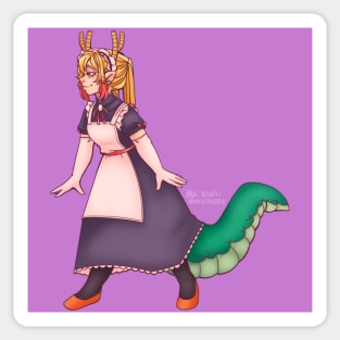 Lady Tohru Sticker